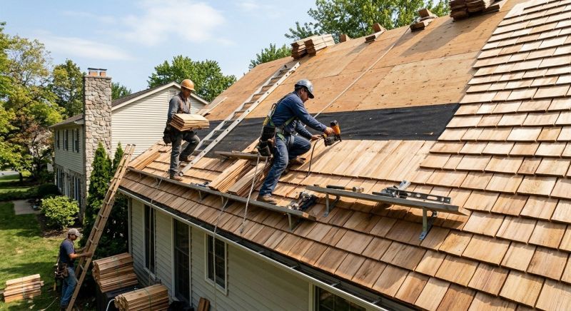 Shake Roof Replacement in Nederland, CO