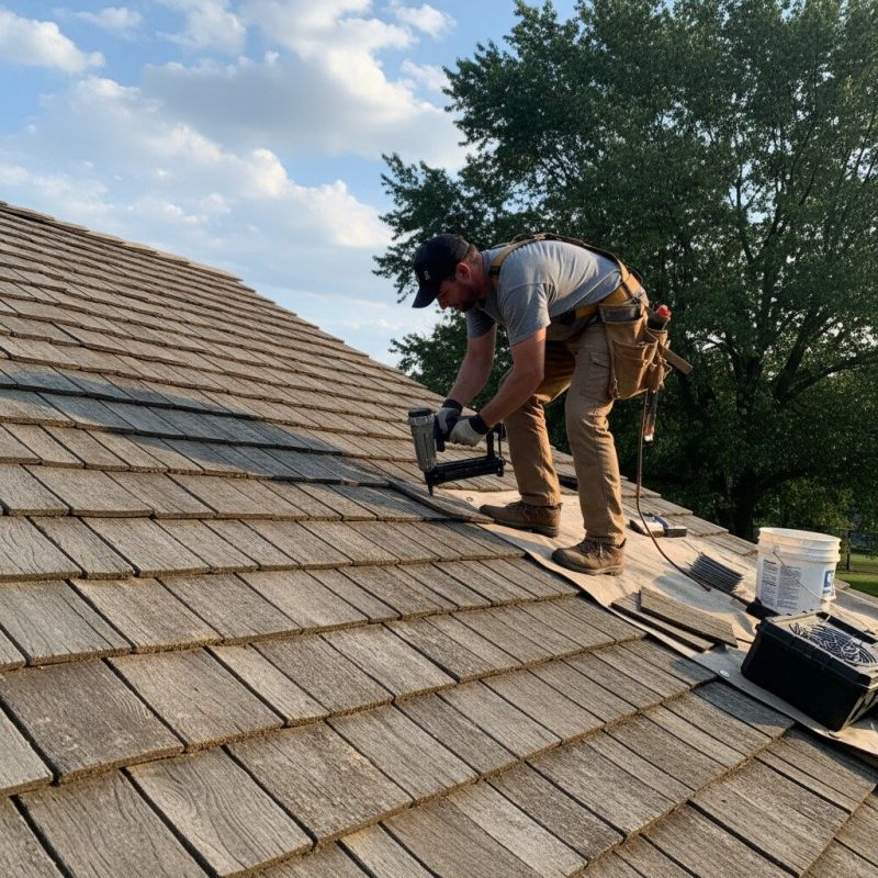Shake Shingle Repair in Black Hawk, CO