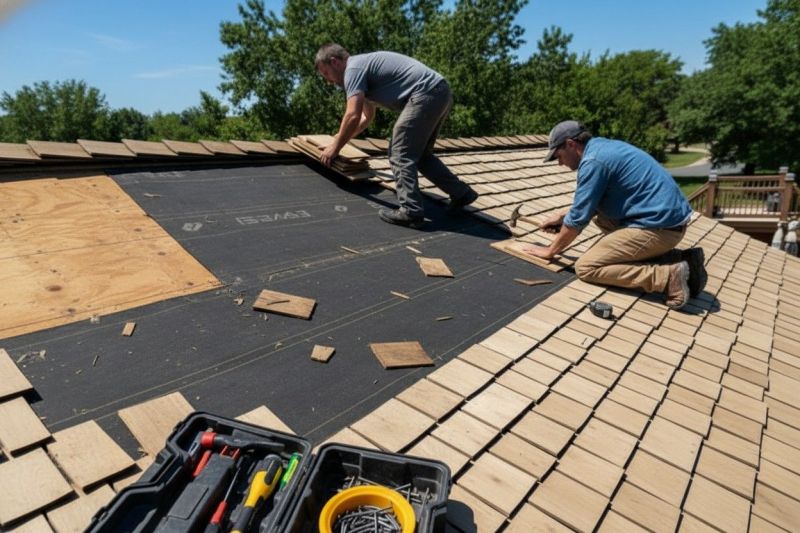 Shake Shingle Repair in Firestone, CO