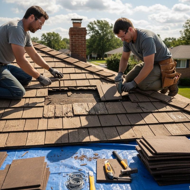 Shake Shingle Repair in Lyons, CO