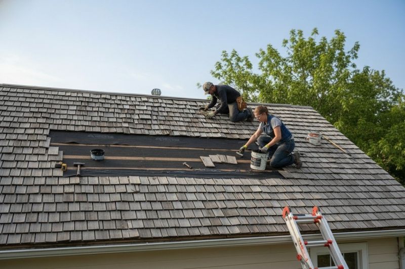 Shake Shingle Repair in Wheat Ridge, CO