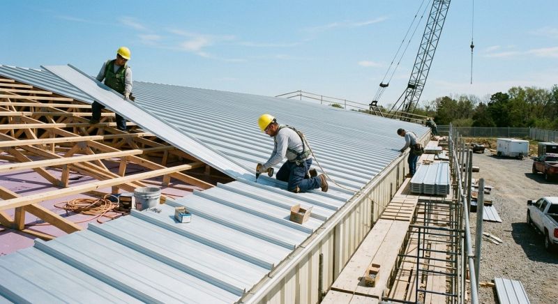 Sheet Roofing Installation in Brighton, CO
