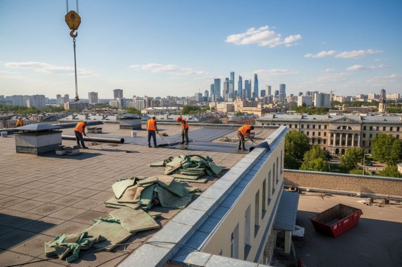 Single Ply Roof Replacement in Berthoud, CO