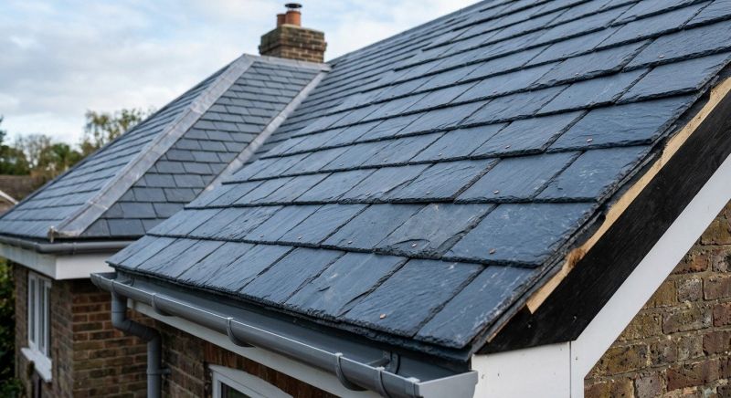 Slate Roof Construction in Nederland, CO