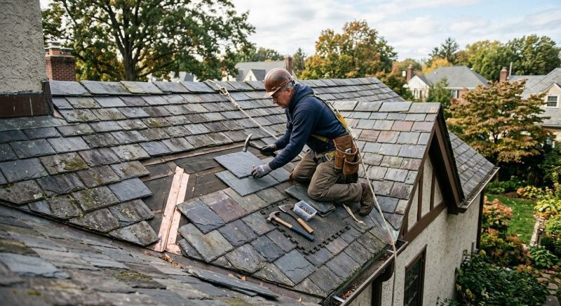 Slate Roof Repair in Erie, CO