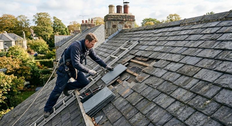 Slate Roof Repair in Nederland, CO