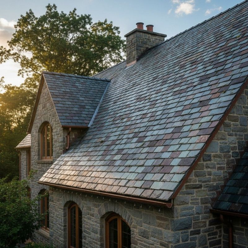Slate Roof Replacement in Gilpin County, CO