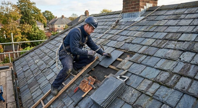 Slate Shingle Replacement in Boulder, CO