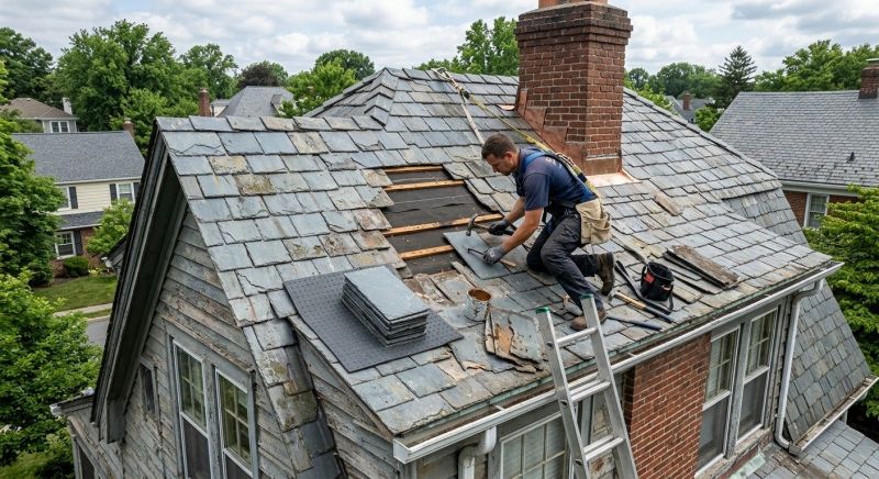 Slate Shingles Repair in Johnstown, CO