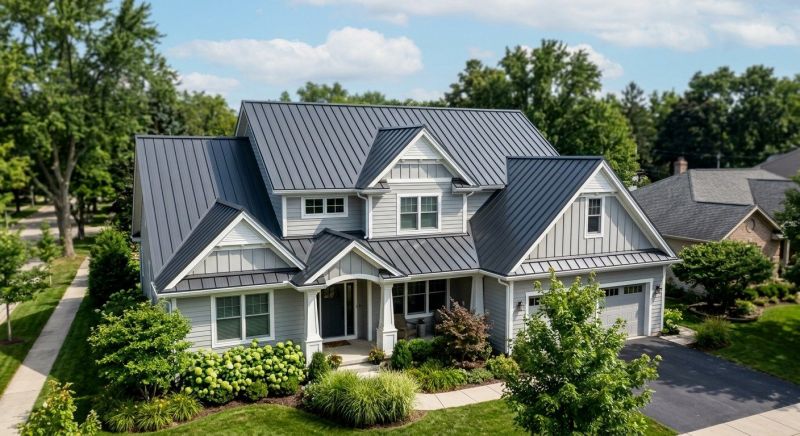 Steel Roof Replacement in Wheat Ridge, CO