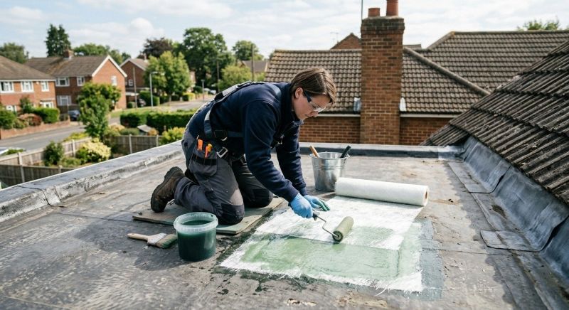 Synthetic Roof Repair in Boulder, CO