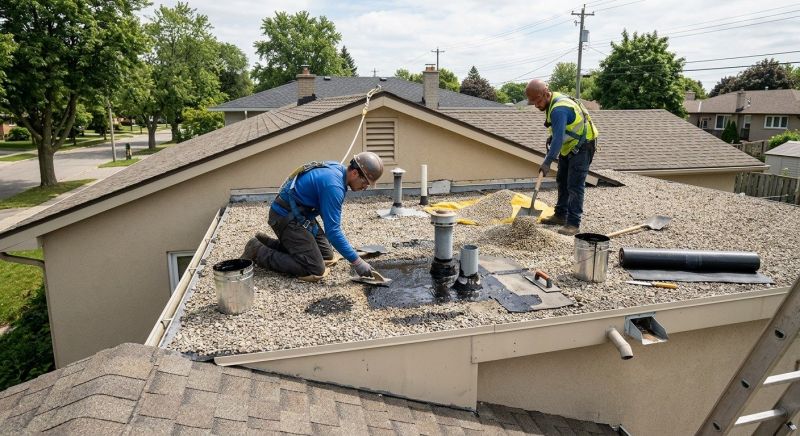 Tar And Gravel Roof Repair in Arvada, CO