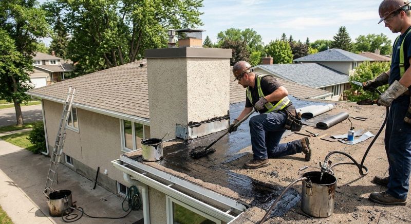 Tar And Gravel Roof Repair in Berthoud, CO