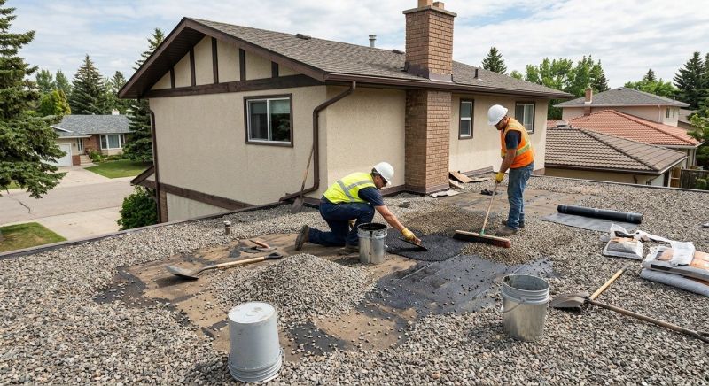 Tar And Gravel Roof Repair in Brighton, CO