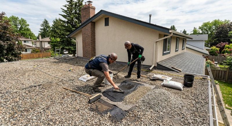 Tar And Gravel Roof Repair in Commerce City, CO