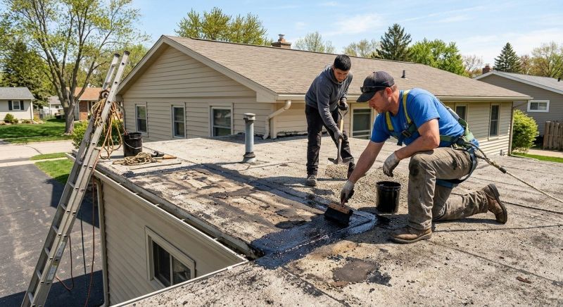 Tar And Gravel Roof Repair in Firestone, CO