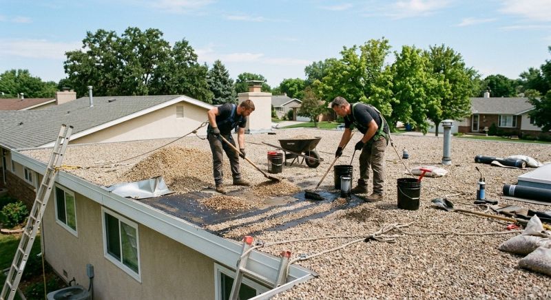 Tar And Gravel Roof Repair in Indian Hills, CO