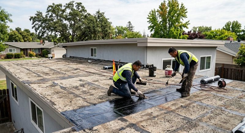 Tar Roof Repair in Brighton, CO