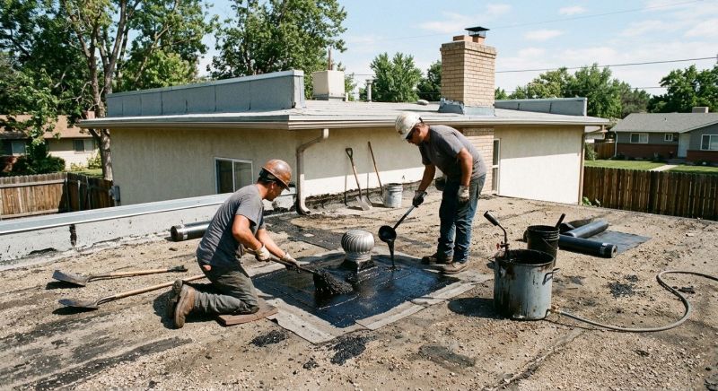 Tar Roof Repair in Fort Lupton, CO