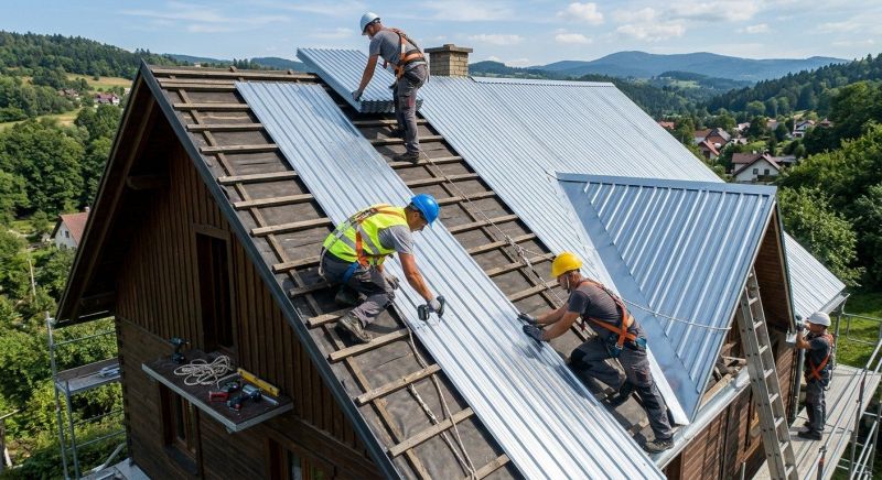 Tin Roof Installation in Lyons, CO