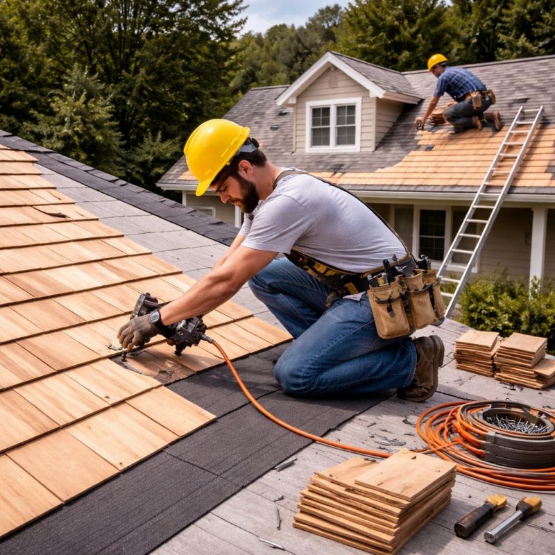 Wood Roofing Installation in Indian Hills, CO