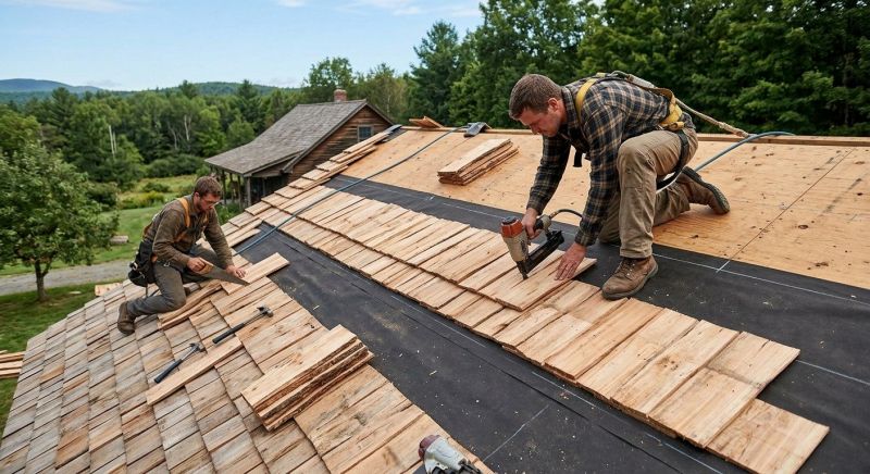 Wood Roofing Installation in Boulder, CO
