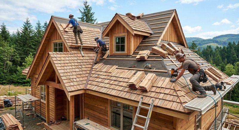 Wood Roofing Installation in Lyons, CO