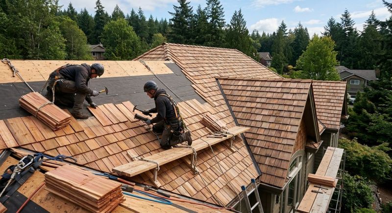 Wood Roofing Installation in Nederland, CO