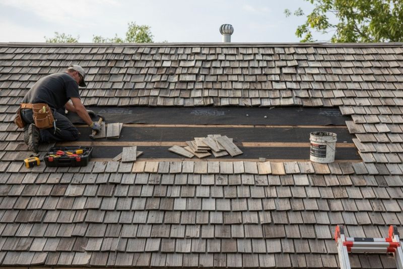 Wood Shake Roof Repair in Westminster, CO