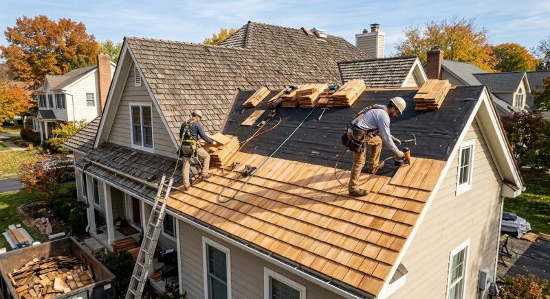 Wood Shake Roof Replacement in Arvada, CO