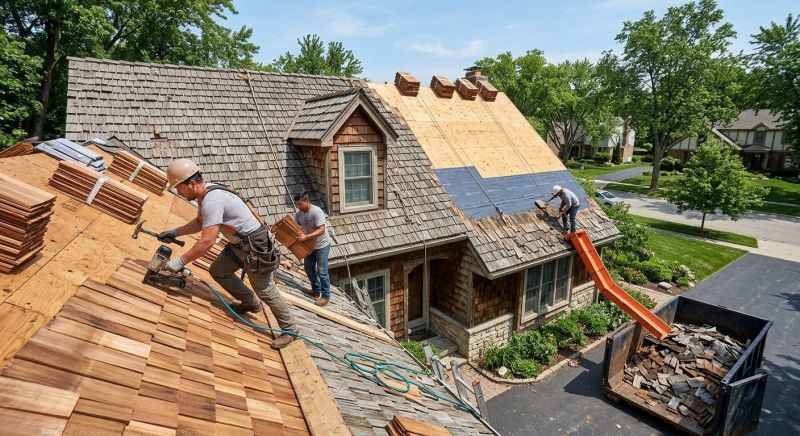 Wood Shake Roof Replacement in Boulder, CO