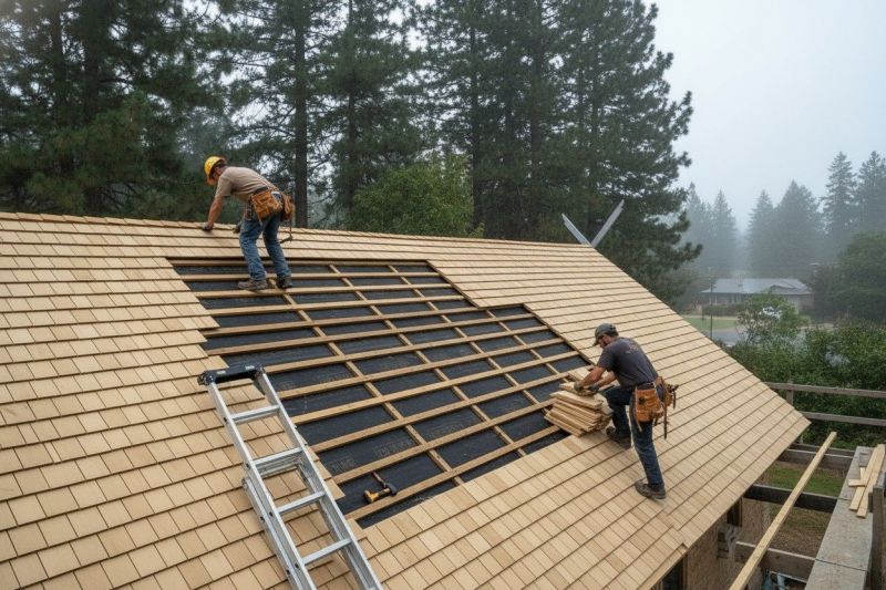 Wood Shingles Repair in Firestone, CO